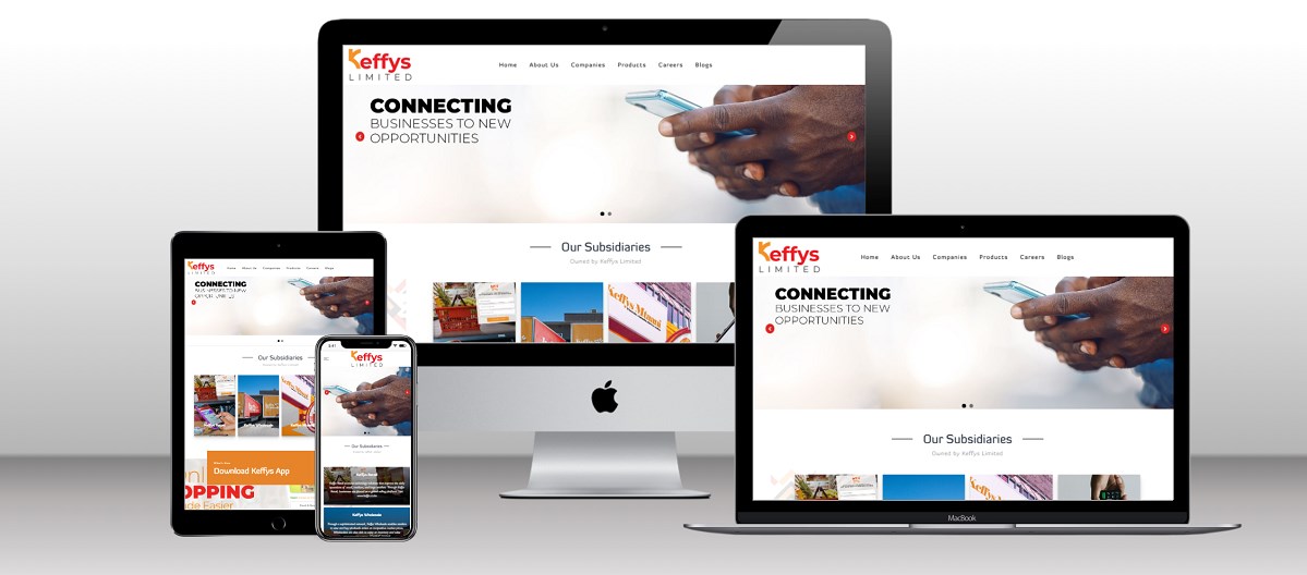 Responsive Layout of the website