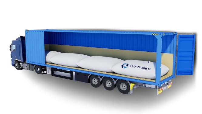 Top Load Top Discharge Flexitank 1x26KL 40ft