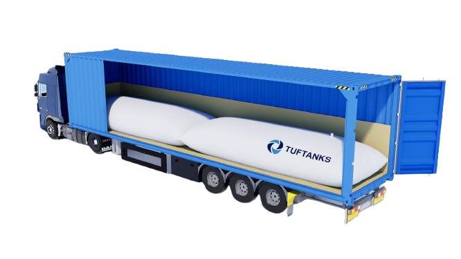 Top Load Top Discharge Flexitank 2x14KL 40ft