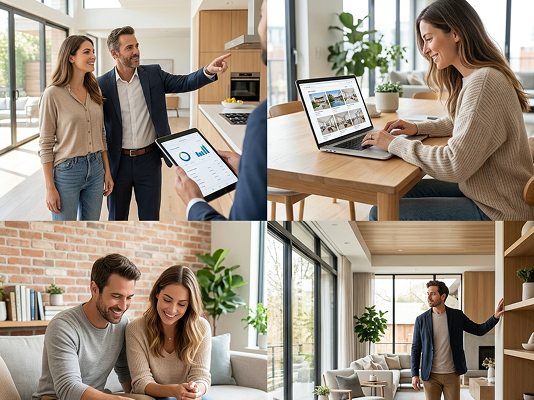 Real estate AI website with property matching