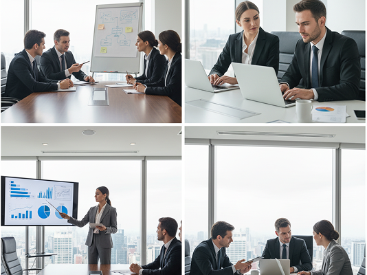 Finance corporate website