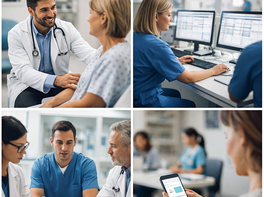 Healthcare corporate website