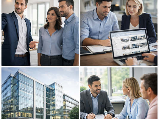 Real estate corporate website
