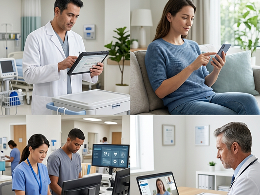 Healthcare React patient portal