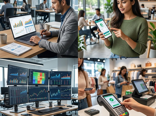 FinTech React trading dashboard