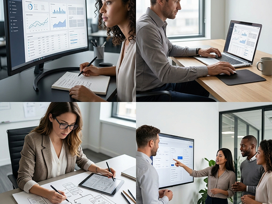 SaaS dashboard UI/UX design