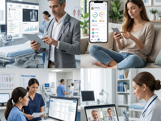 Healthcare patient portal design