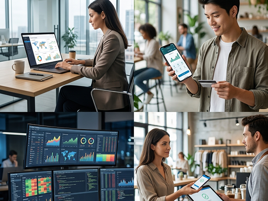 FinTech banking app design