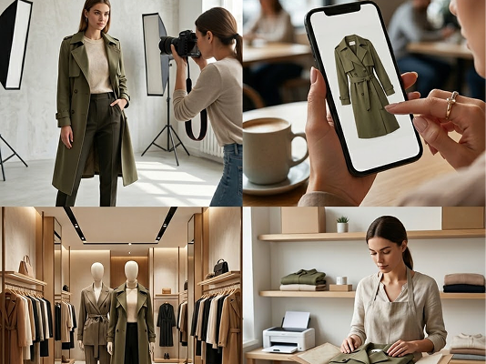 Fashion WooCommerce store with size guides and lookbooks